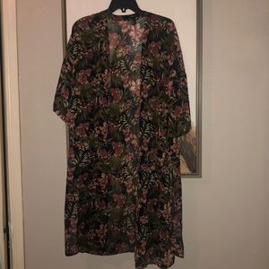 Floral kimono